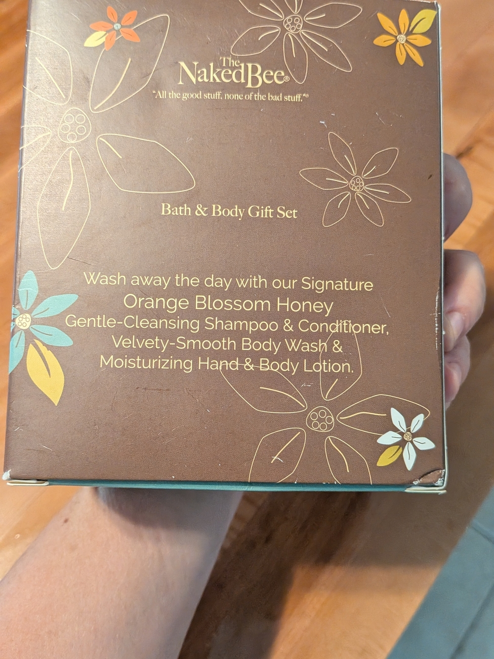 NIB Orange Blossom Honey Moisturizing Hand & Body Lotion - Yellow The Naked Bee - Picture 3 of 6